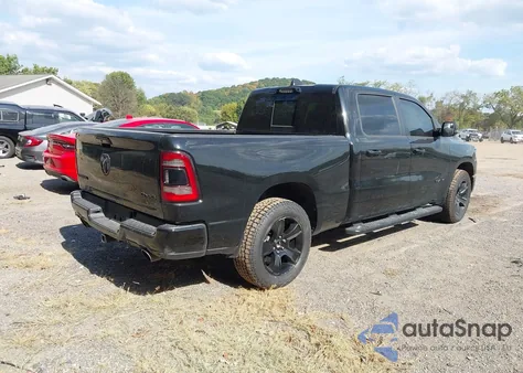 2023 Ram 1500 Big Horn 4X4 6'4 Box from USA, damaged, VIN 1C6SRFMT4PN514864